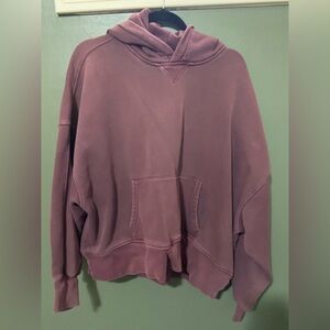 Abercrombie & Fitch Mauve Hoodie Sweater